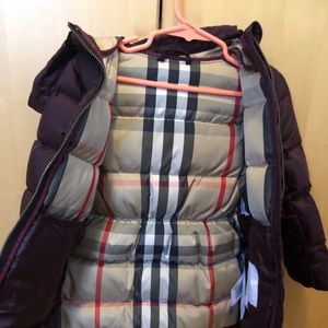 Burberry children coat 3t